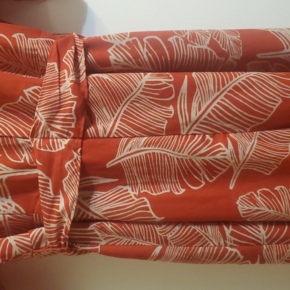 Sienna Sky Romper Red Orange Size Medium - Picture 2 of 12